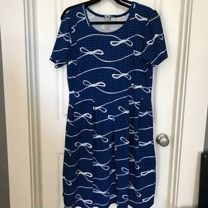 Blue Amelia dress.